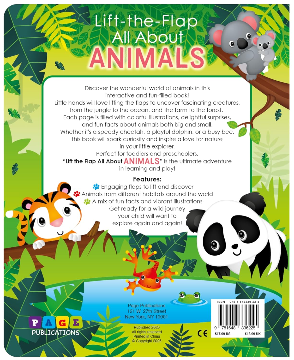 LIFT-THE FLAP ALL ABOUT ANIMALS