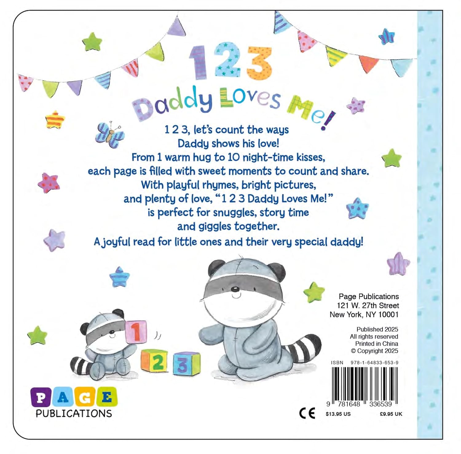 1 2 3 Daddy Loves Me! (Padded Board Book) — A Sweet Counting Story About Love, Learning, and Daddy Time