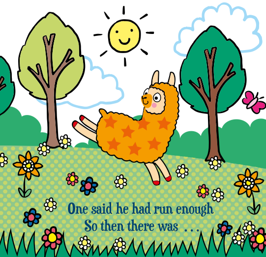 Ten Little Llamas (Picture Book)