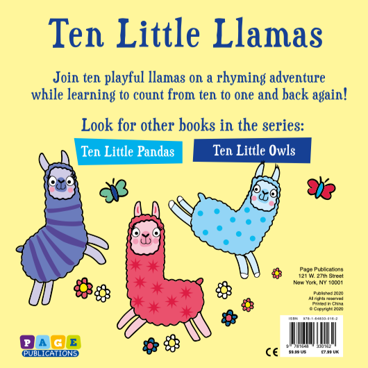 Ten Little Llamas (Picture Book)