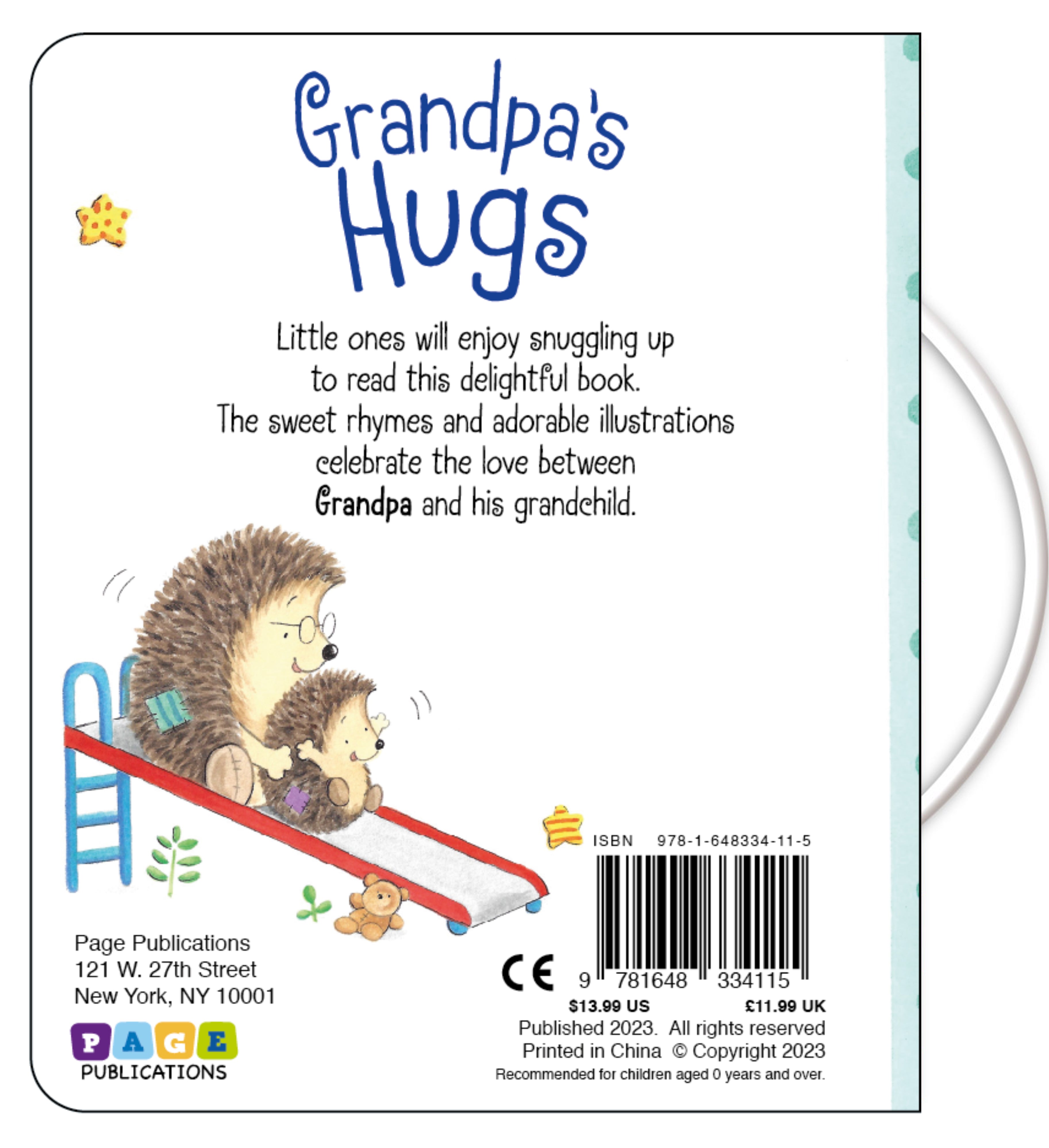 GRANDPA'S HUGS (Board Book)