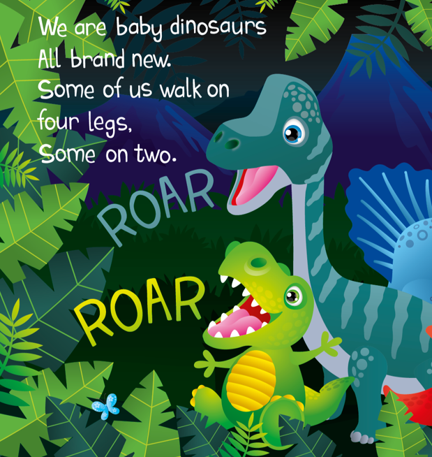 I'm a Baby Dinosaur (Board Book)