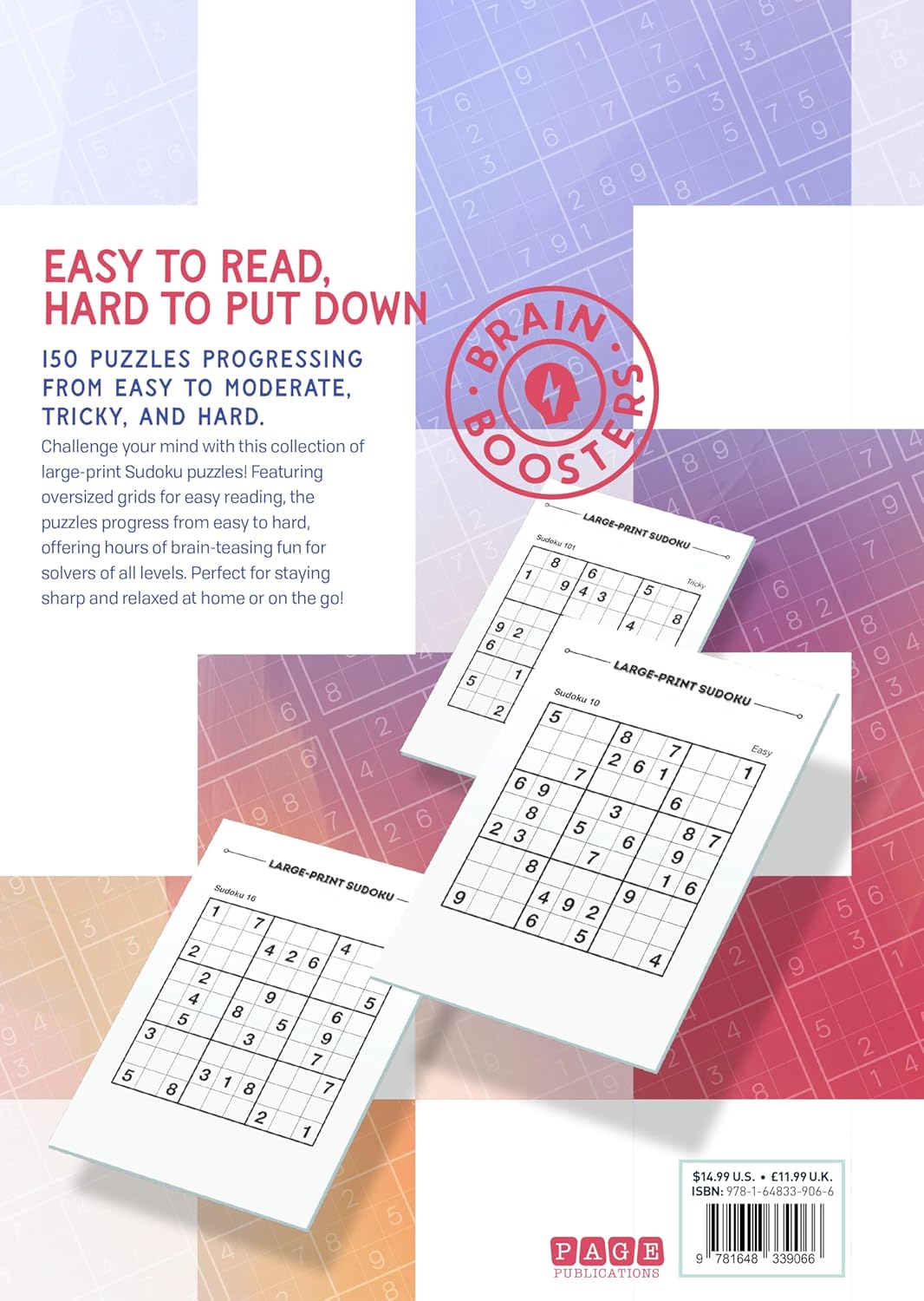 Brain Boosters Sudoku Large-Print Edition