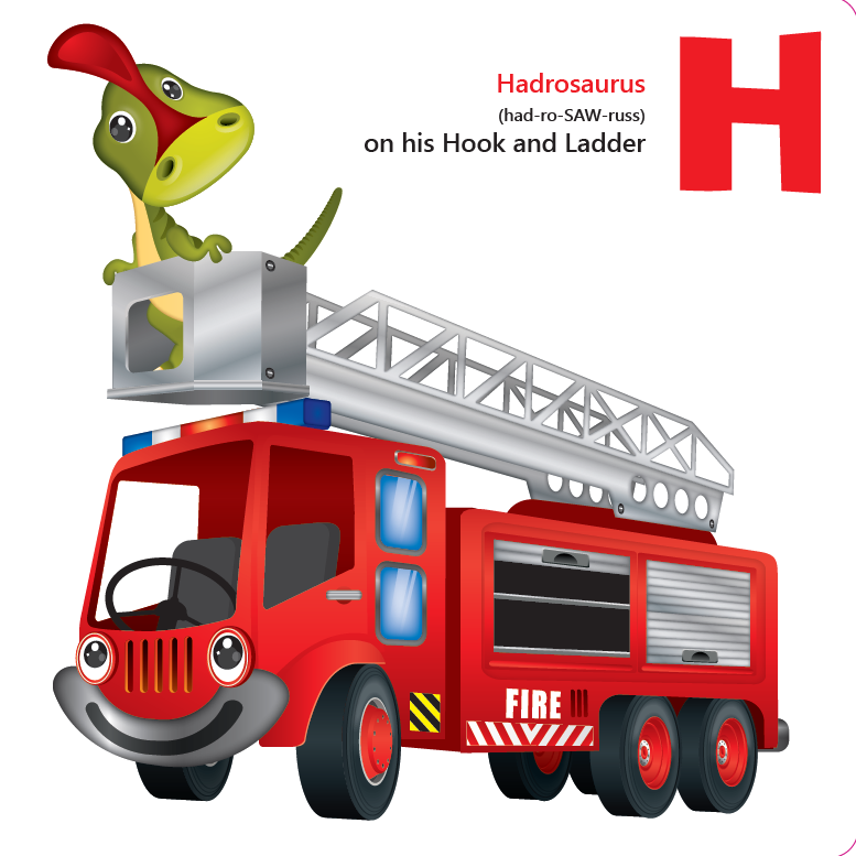 Dinosaurs and Diggers ABC (Picture Book)
