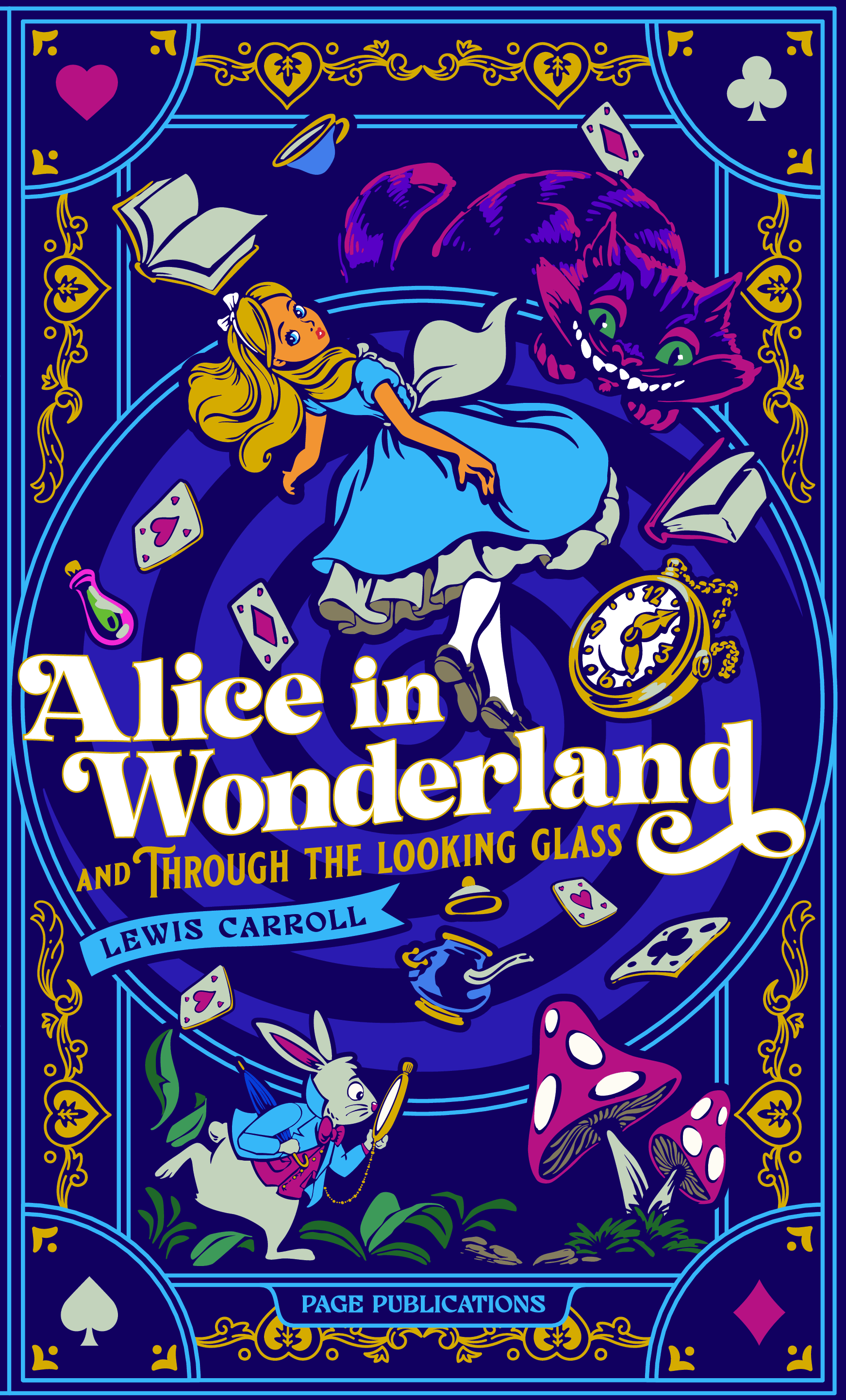 Alice in Wonderland＆ Through the Looking Amazon.com: Alice's Adventures in Wonderland & Through the