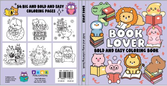 Book Lover Coloring Book