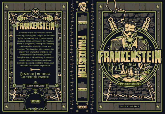 Frankenstein Mary Shelley (Hard Cover)