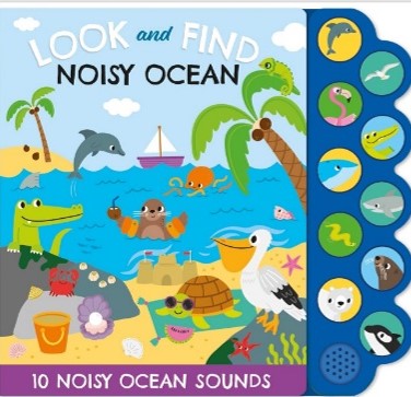 LOOK AND FIND NOISY OCEAN SOUND BOOK
