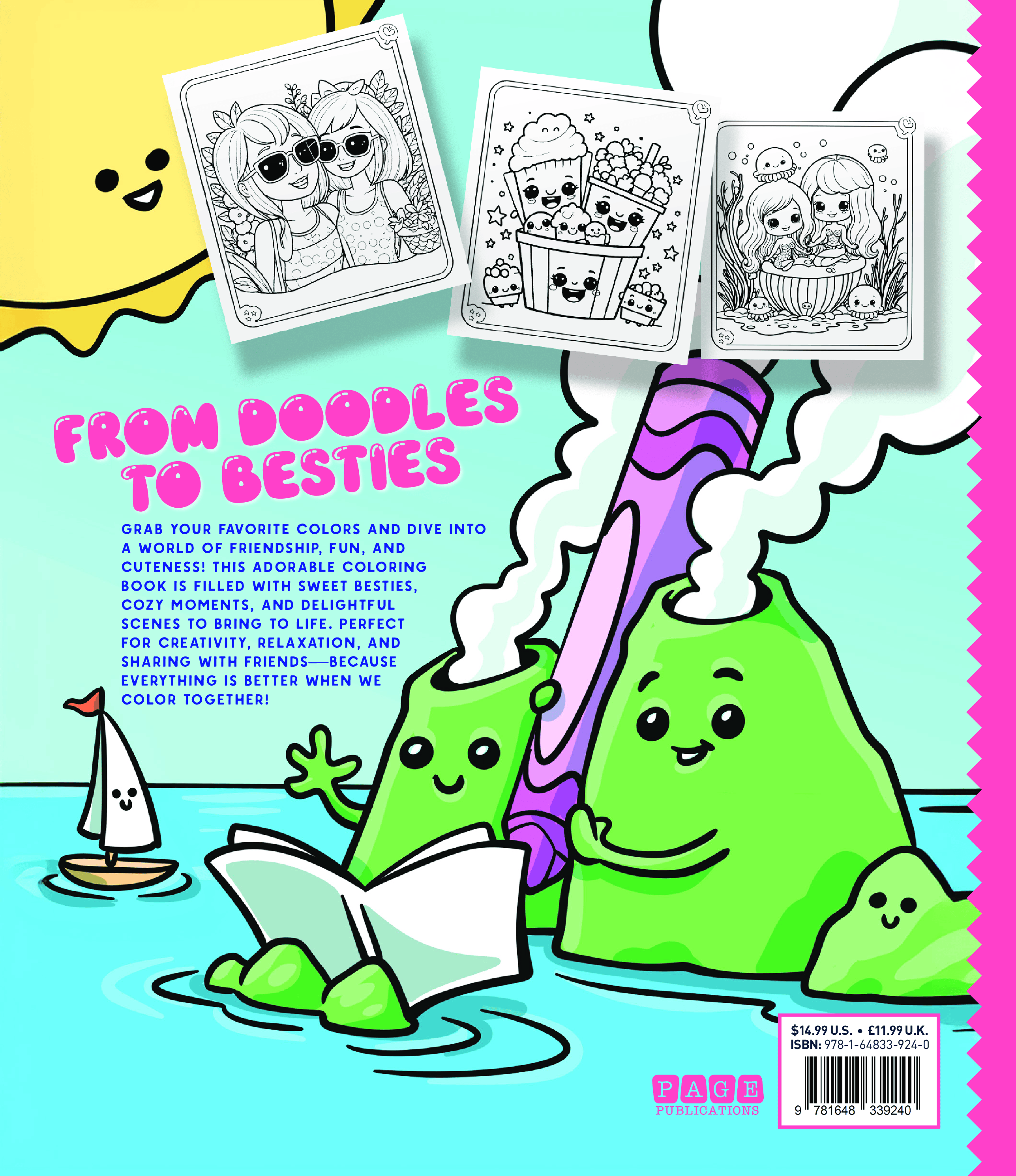 Snuggly Vibes BFFs Coloring Book
