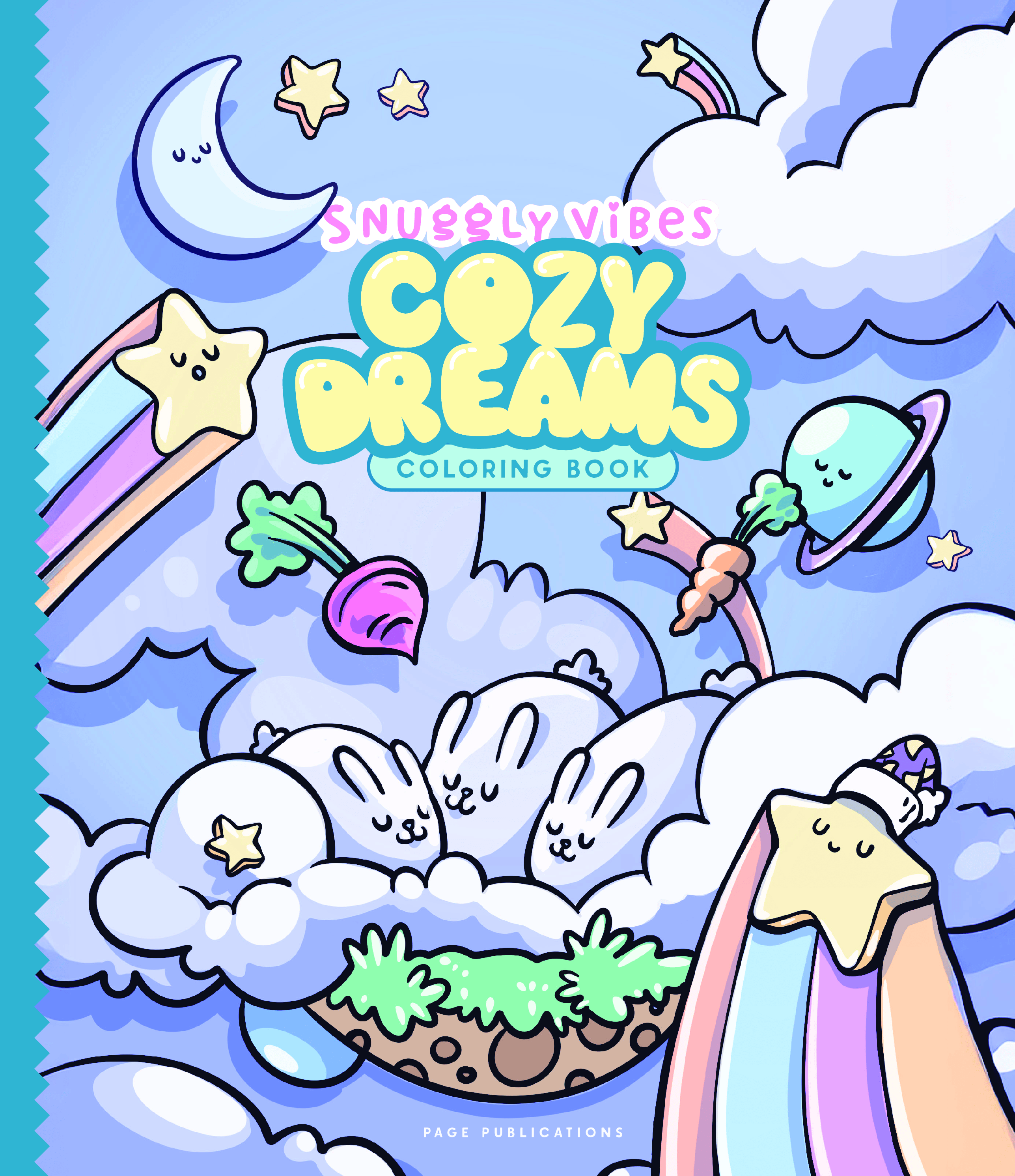 Snuggly Vibes Cozy Dreams Coloring Book