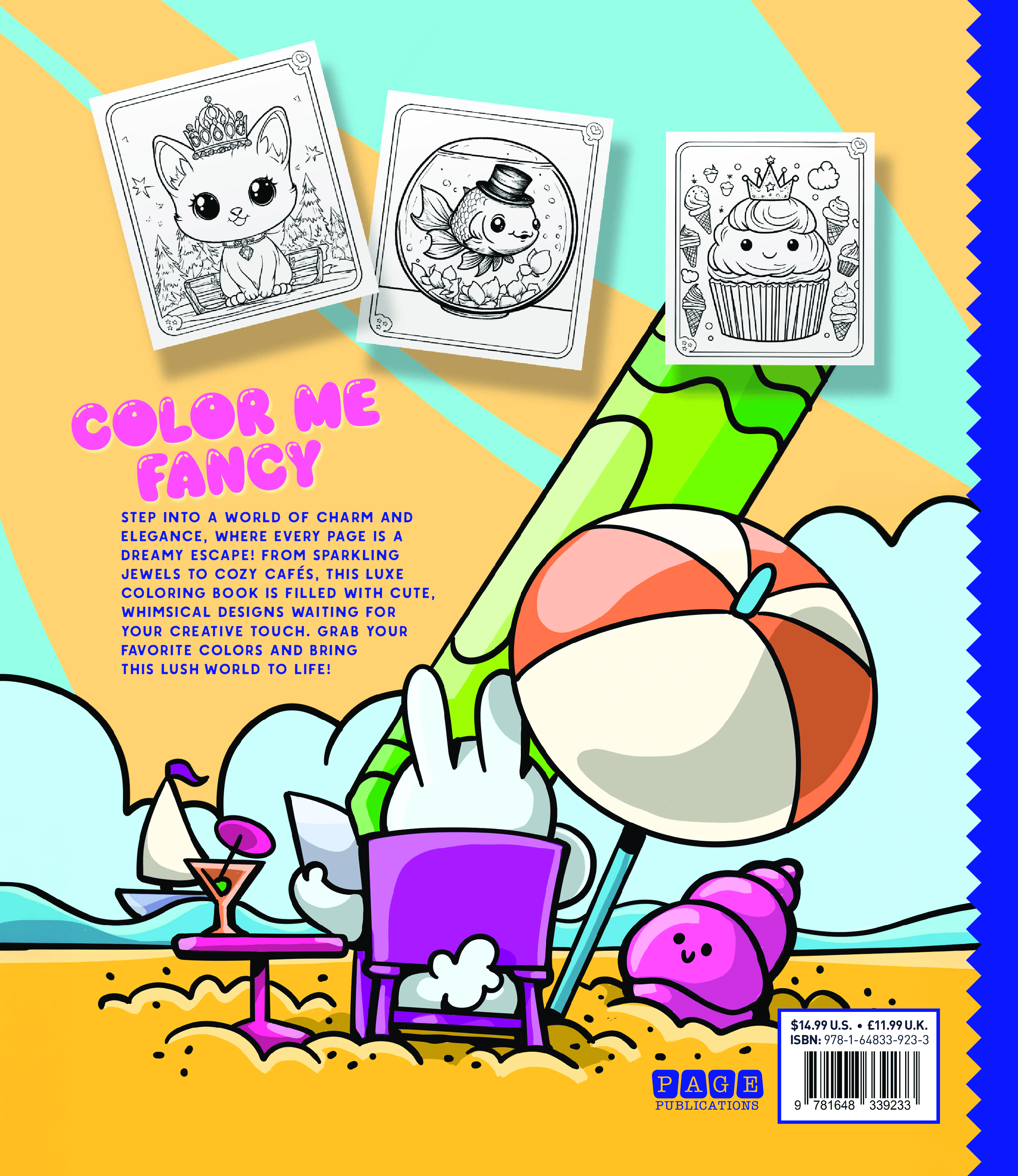 Snuggly Vibes Lush Life Coloring Book