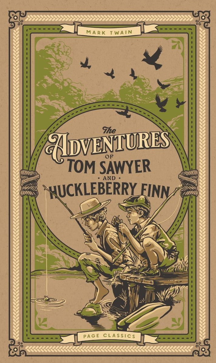 The Adventures of Tom Sawyer and Huckleberry Finn (Hardcover)
