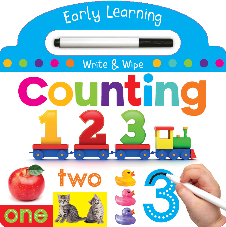 Write and Wipe: Counting 123