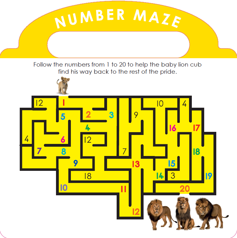 Write and Wipe: Counting 123