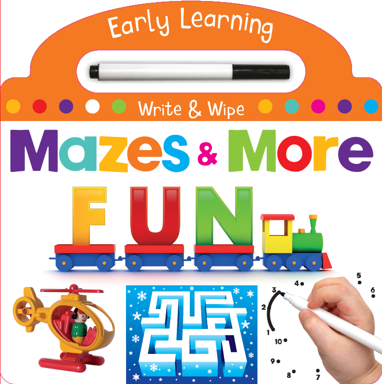 Write and Wipe: Mazes & More Fun