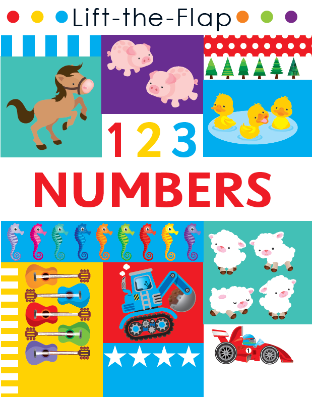Lift the Flap: 123 Numbers – Page Publications