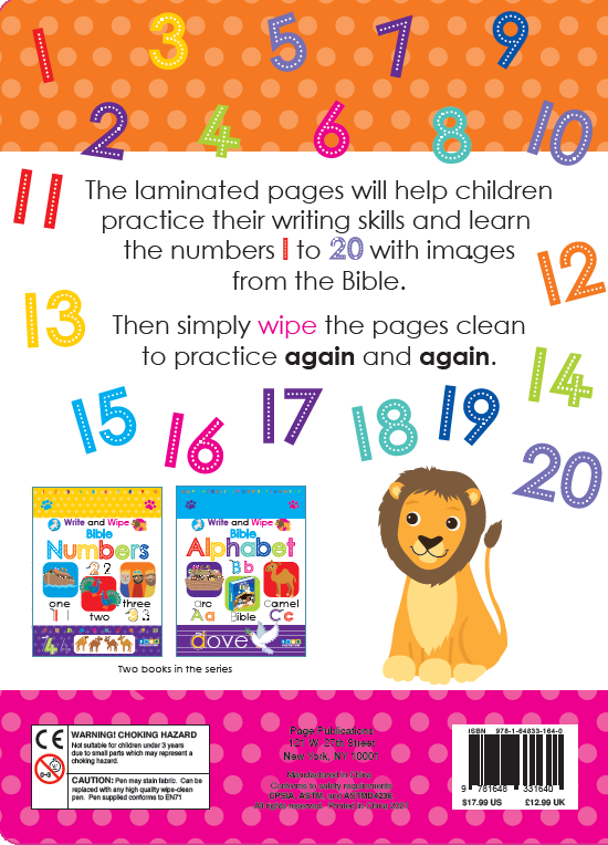 Write and Wipe: Bible Numbers