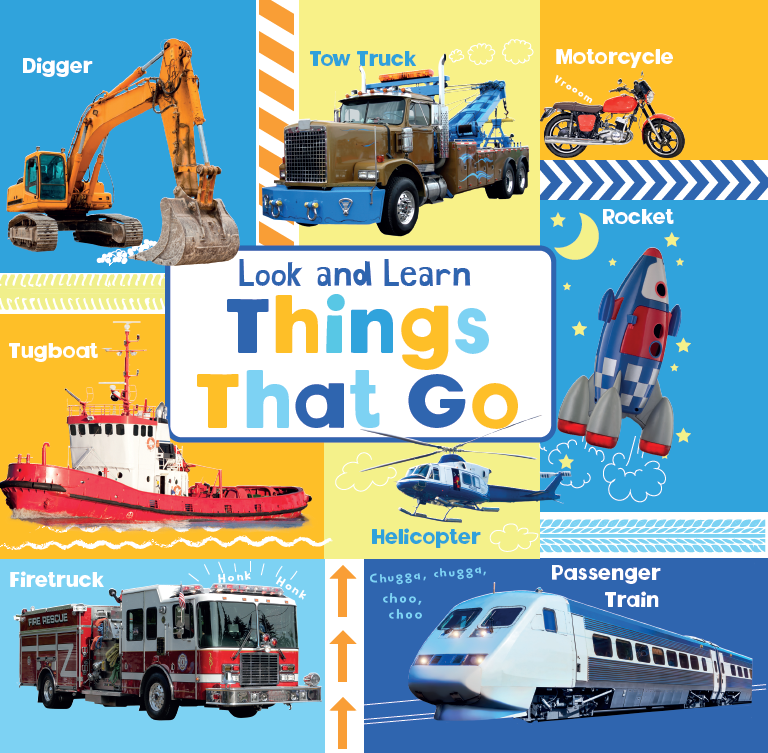 Look and Learn: Things That Go (Board Book)