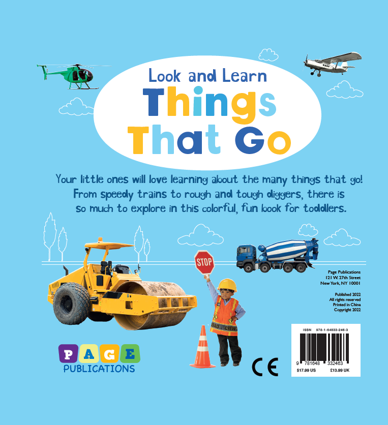 Look and Learn: Things That Go (Board Book)