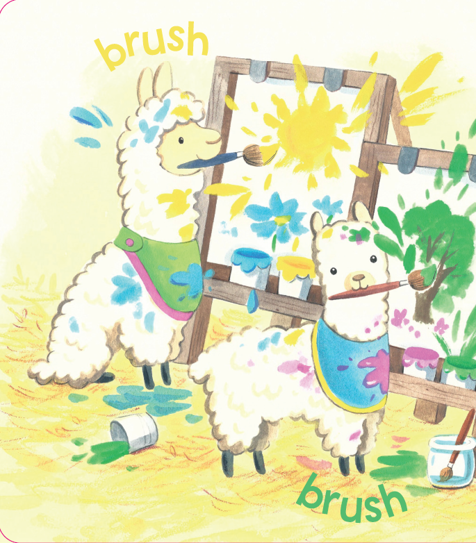 Miss McDonald Had a School (Board Book)