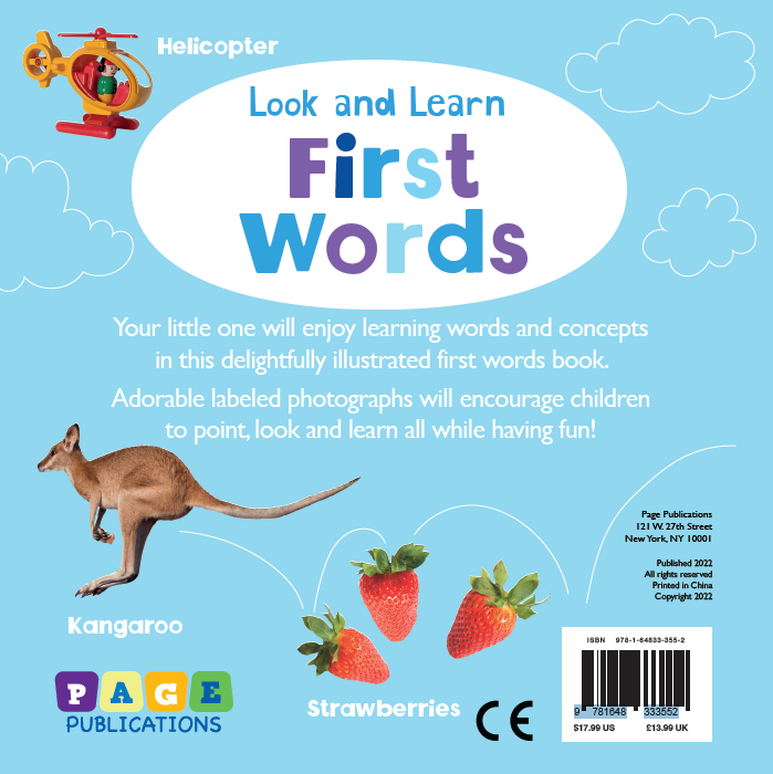 Look and Learn: First Words (Board Book)