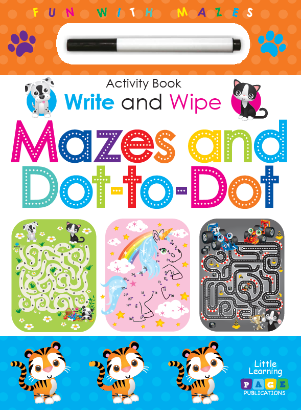 Write and Wipe: Mazes and Dot-to-Dot