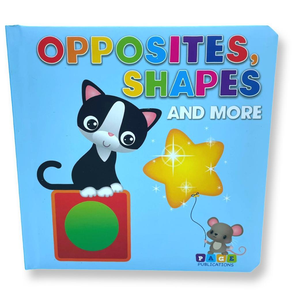 Opposites, Shapes and More (Board Book)