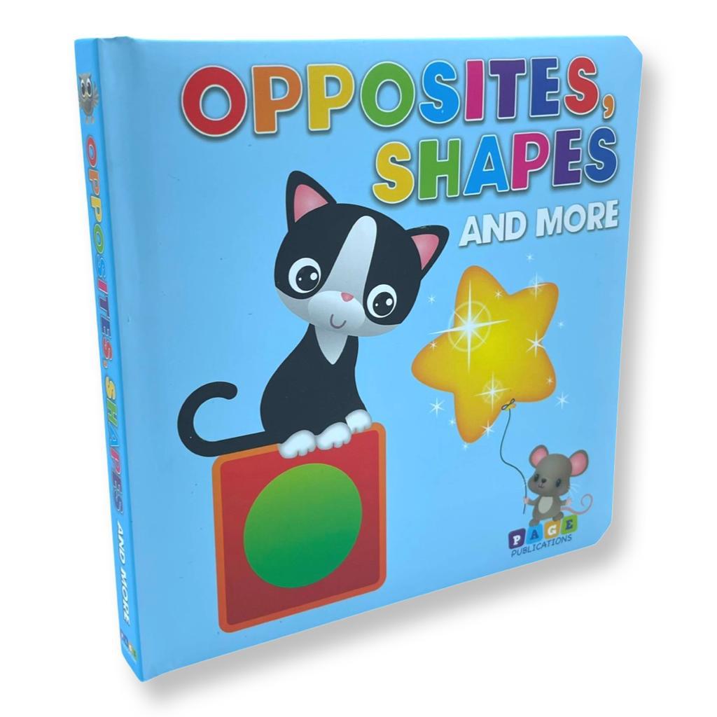 Opposites, Shapes and More (Board Book)