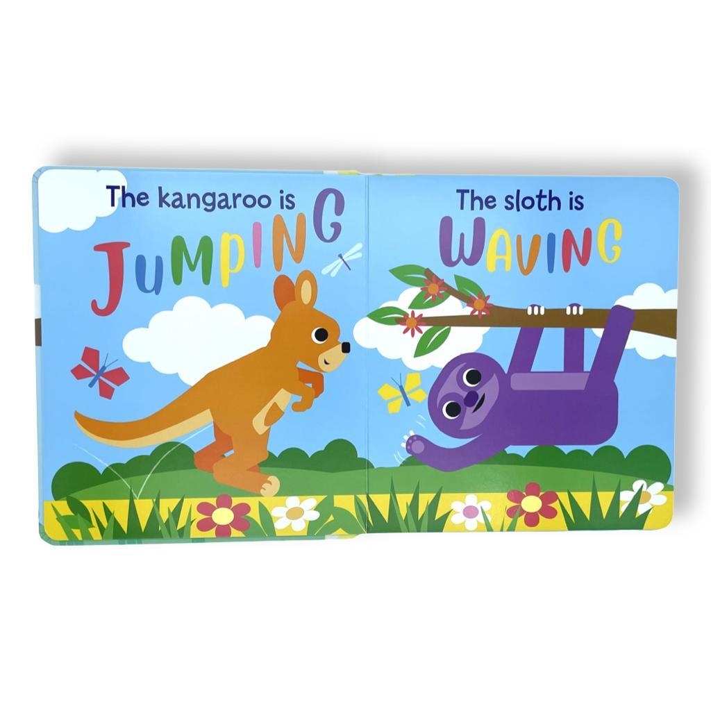 Animals Moving Some Fast, Some Slow (Board Book)