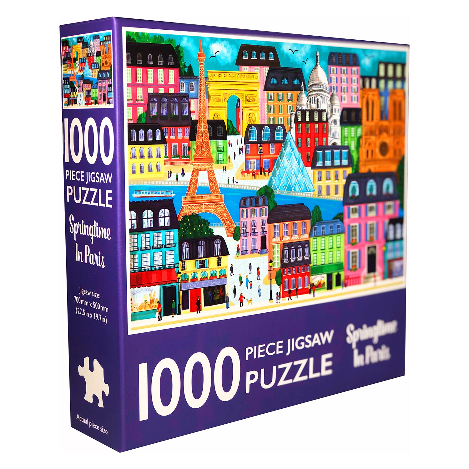Spring Time in Paris 1000 Pieces Jigsaw Adult Puzzle