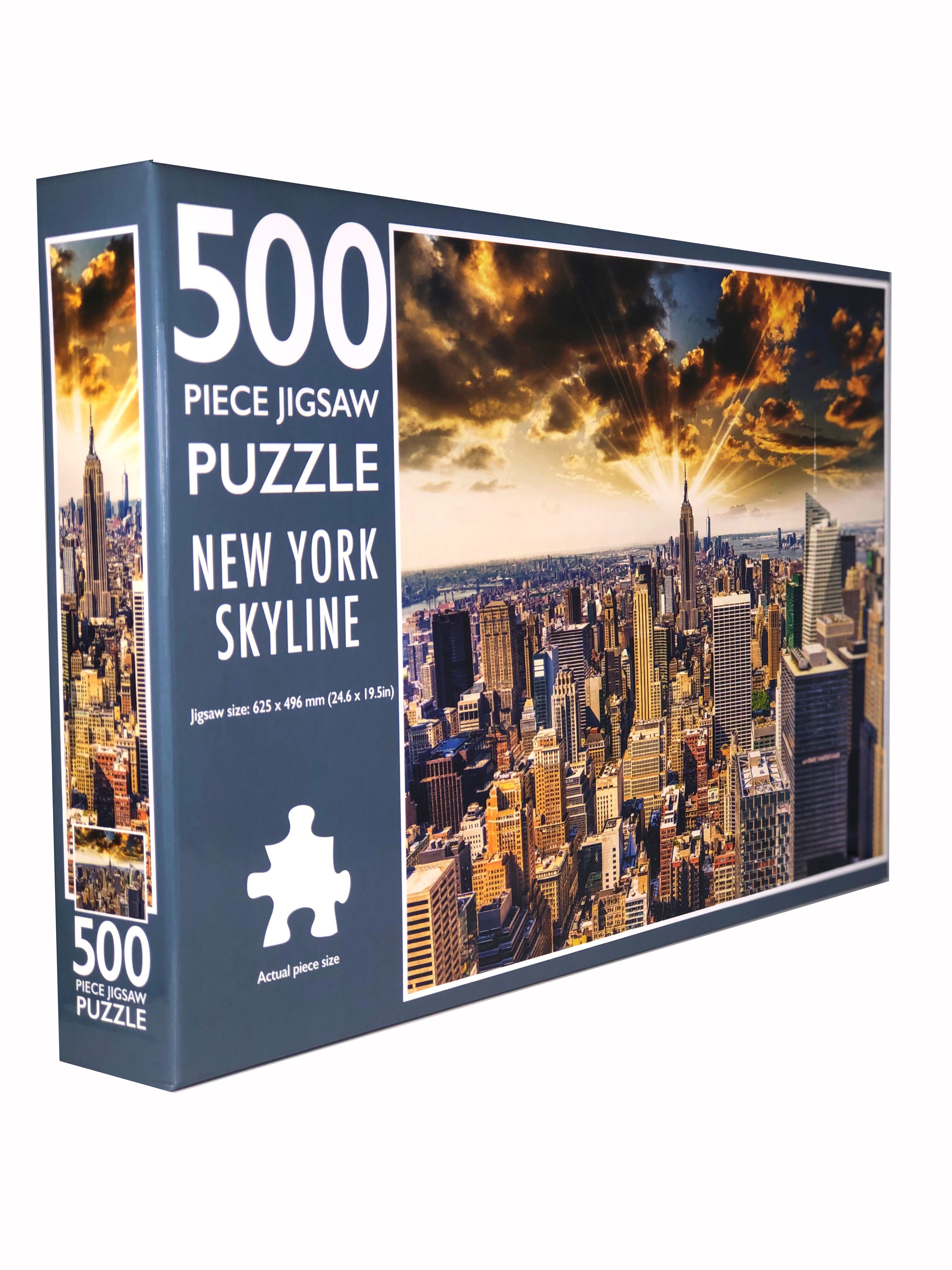 New York Skyline 500 Piece Jigsaw Puzzle