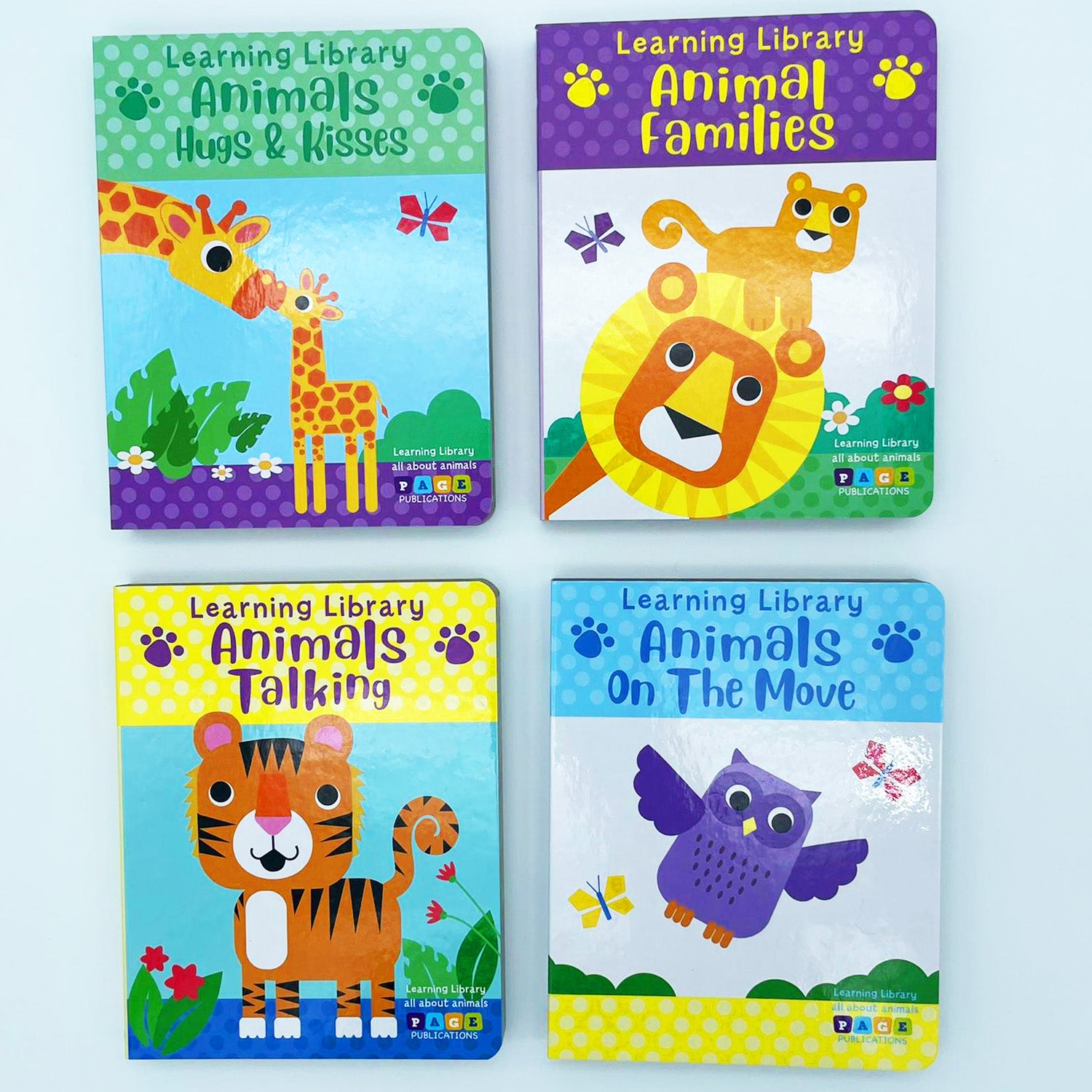 Learning Library All About Animals (4 Book Set)