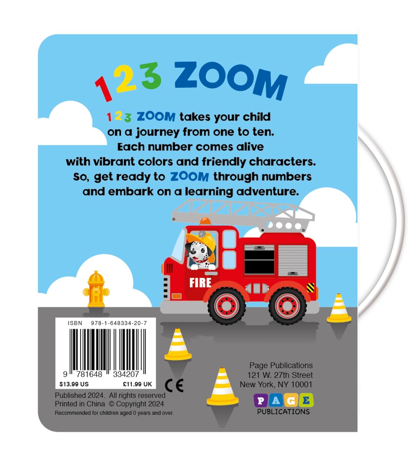 123 ZOOM (Board Book with handle)