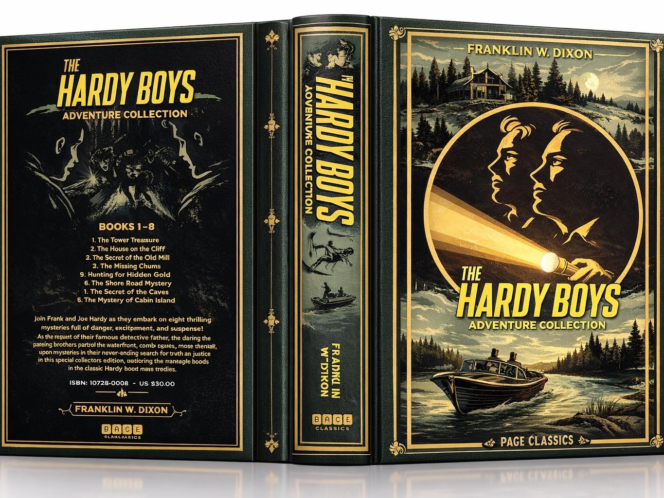 The Hardy Boys Adventure Collection (Books 5-8 Deluxe Edition)