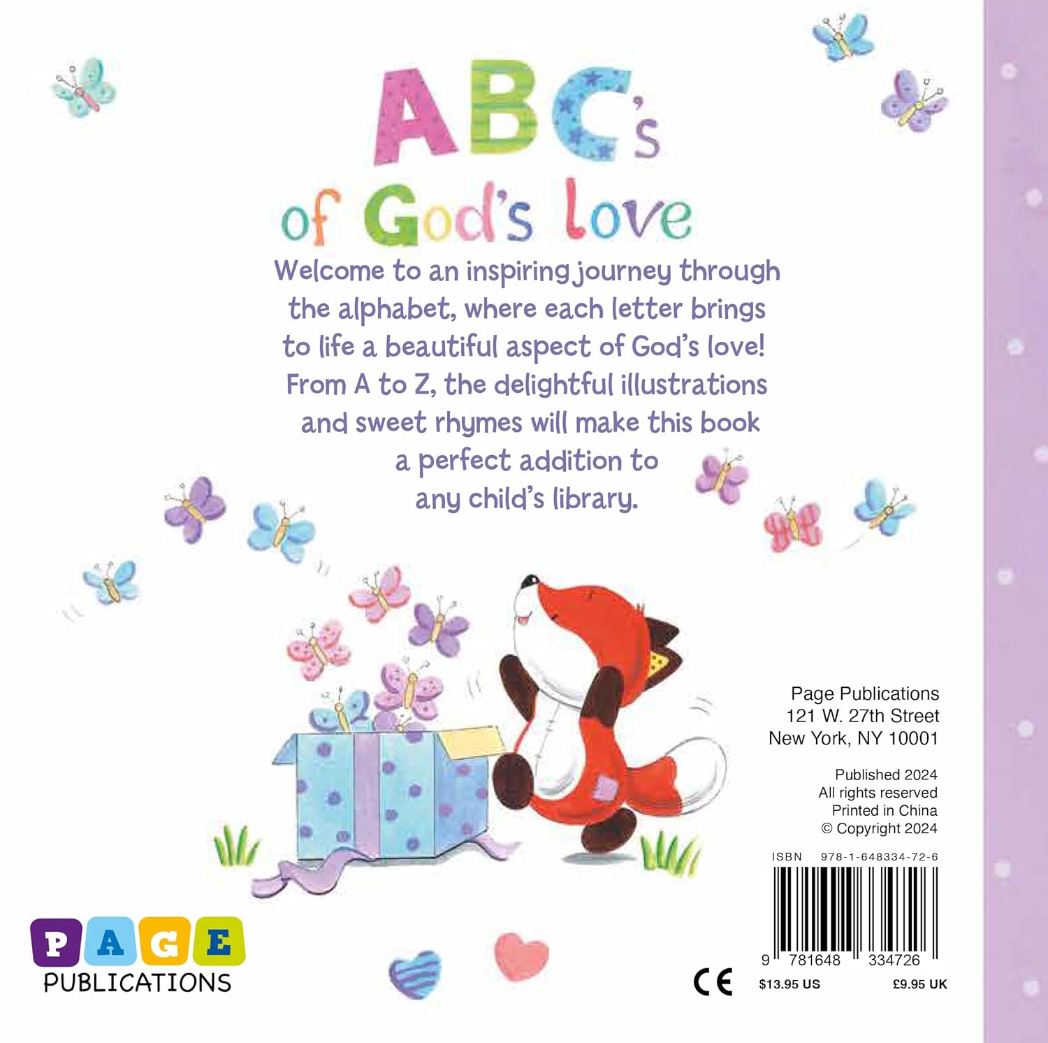 ABC'S OF GOD'S LOVE (Board Book)
