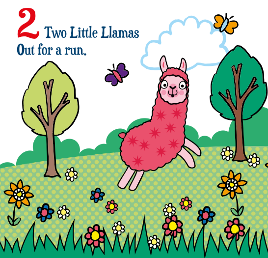 Ten Little Llamas (Picture Book)