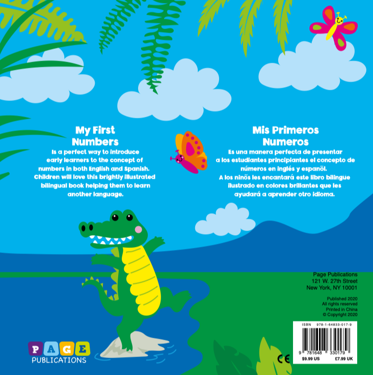 My First Numbers Spanish / Eng. (Picture Book)