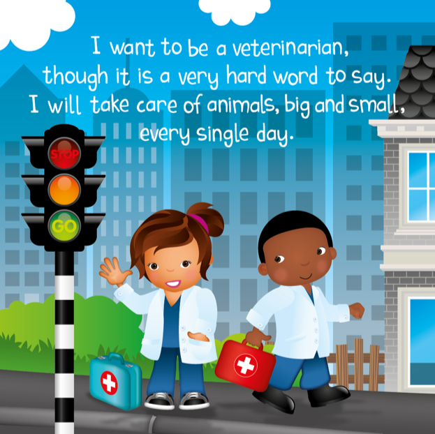 I Want to Be a Veterinarian (Picture Book)