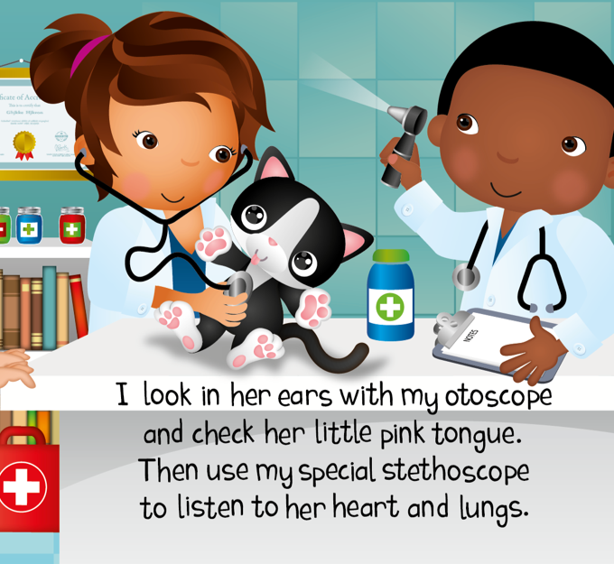 I Want to Be a Veterinarian (Picture Book)