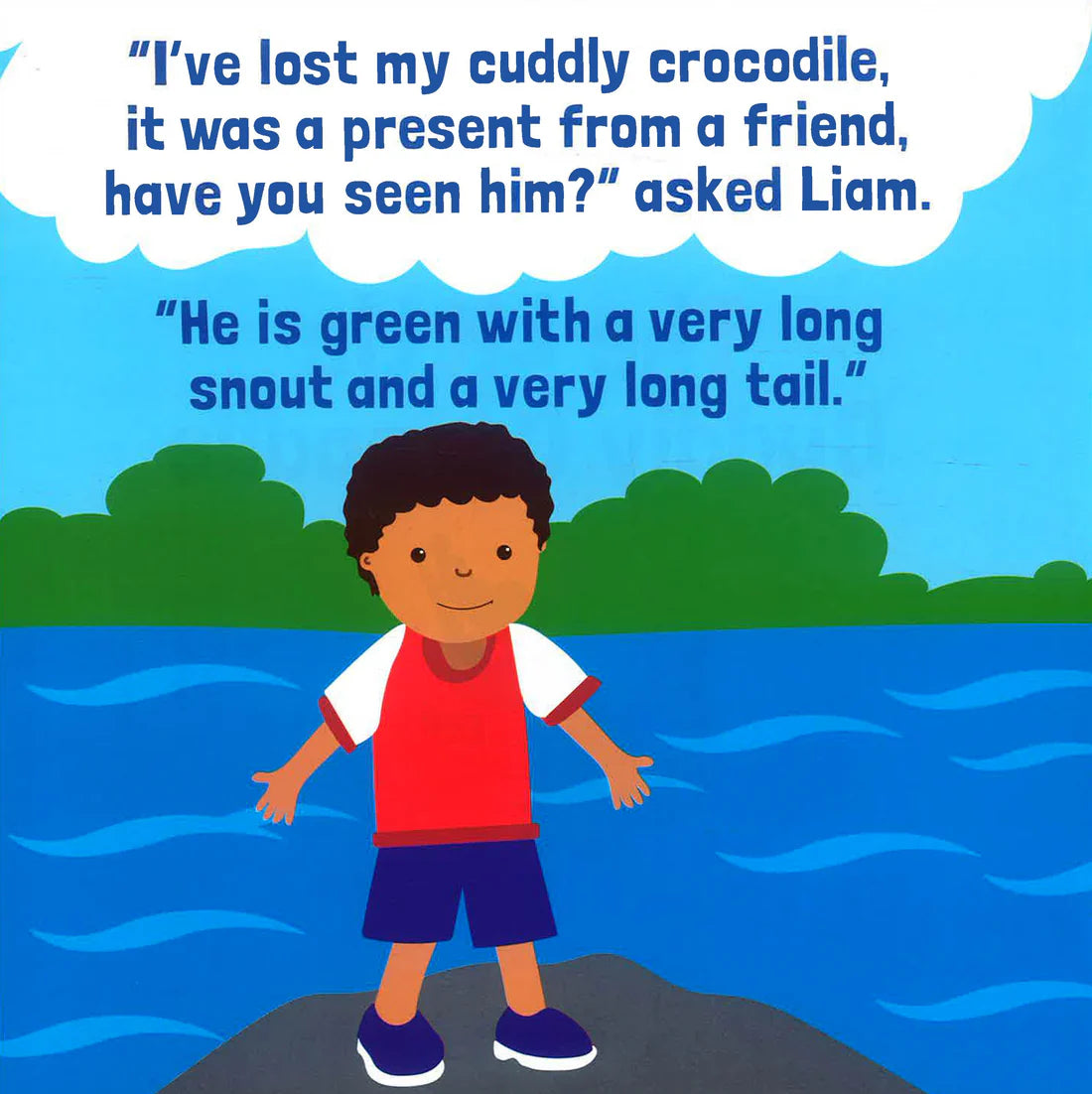 THE LITTLE CUDDLY CROCODILE