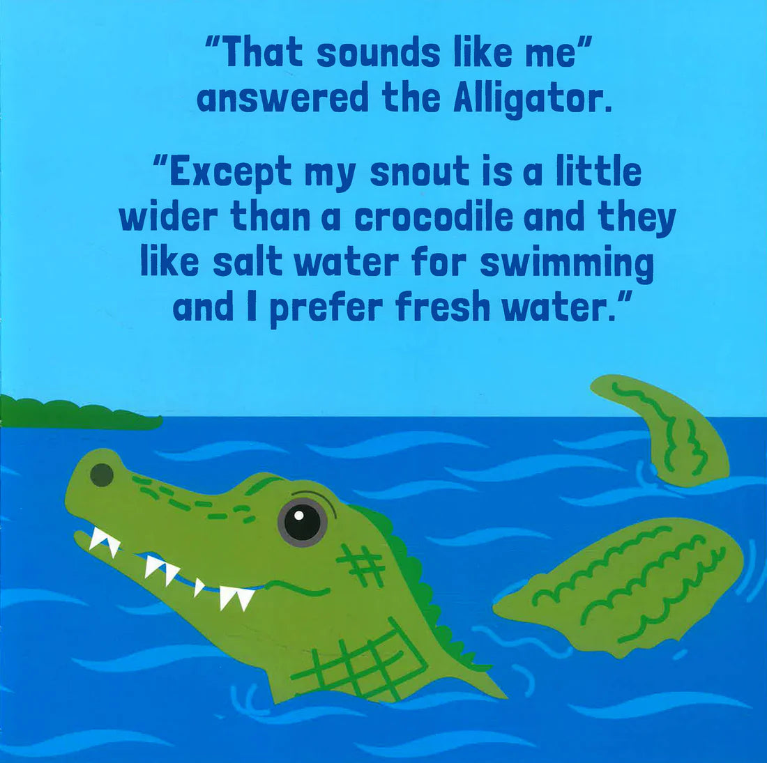 THE LITTLE CUDDLY CROCODILE