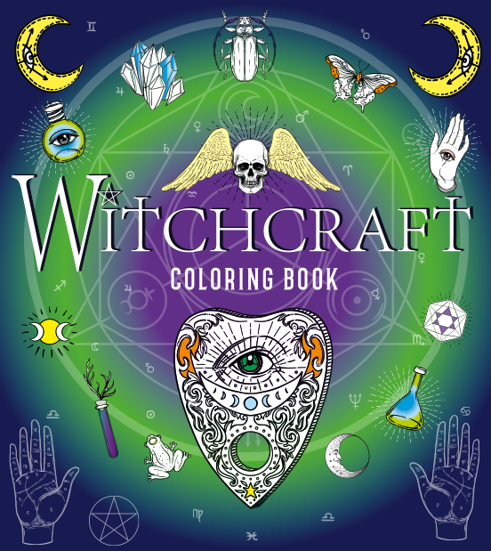Witchcraft Coloring Book