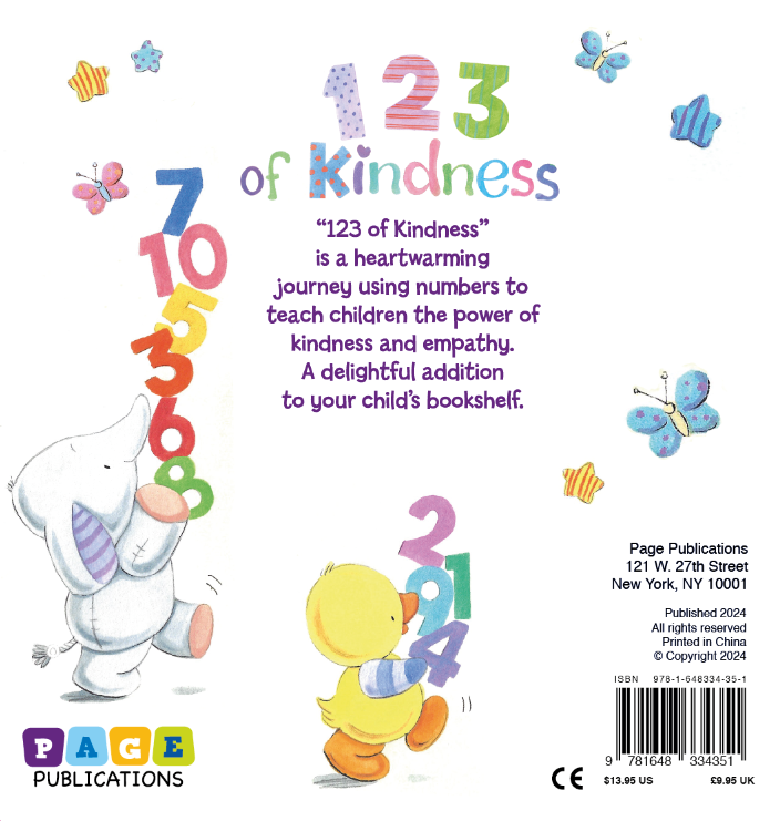 123 of Kindness (Board Book)