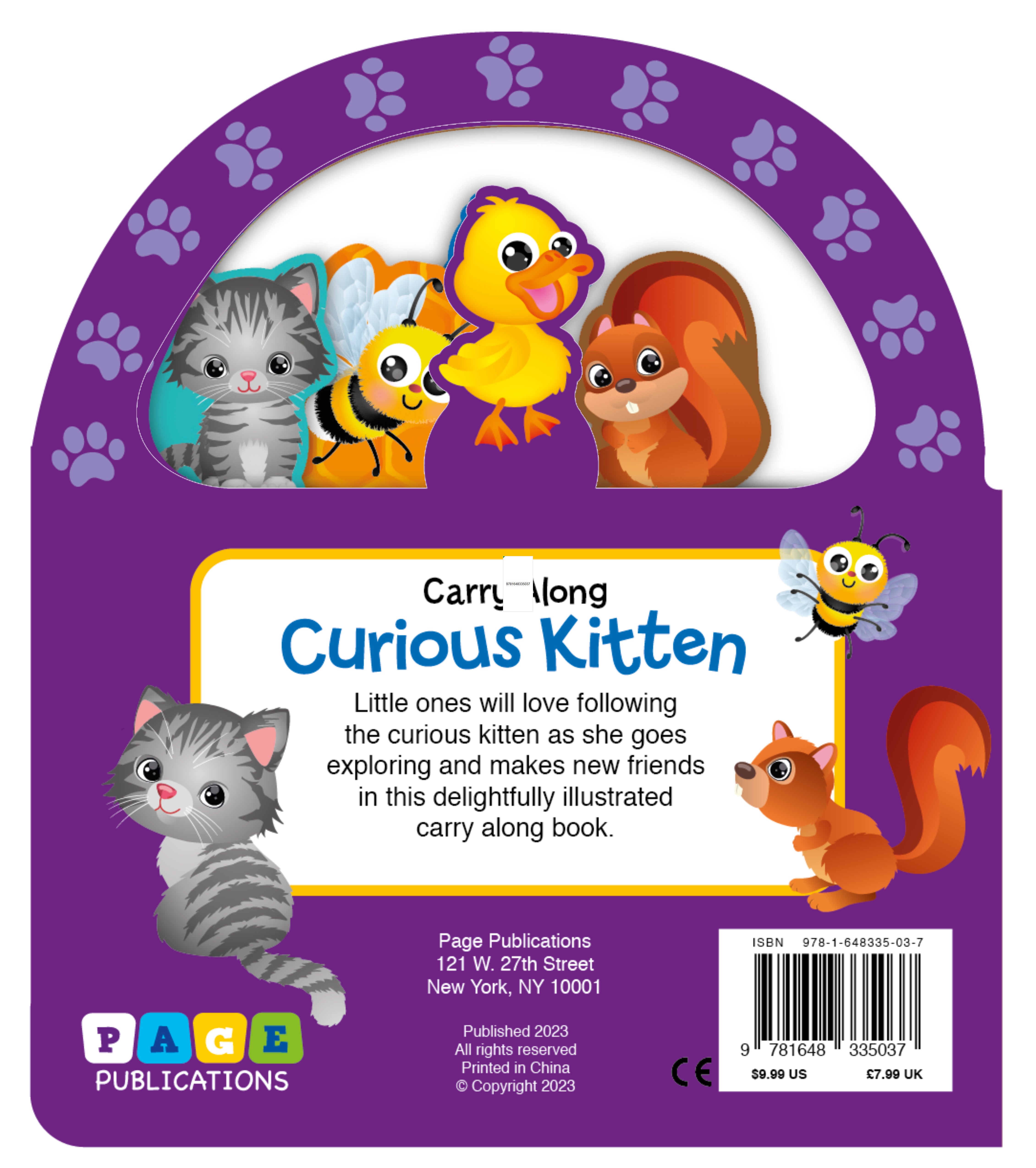 Carry Along Curious Kitten