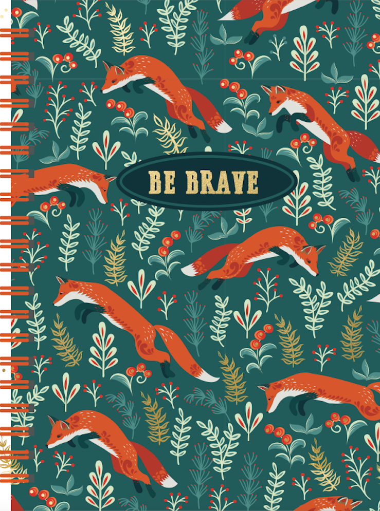 Be Brave (Frolicking Foxes)