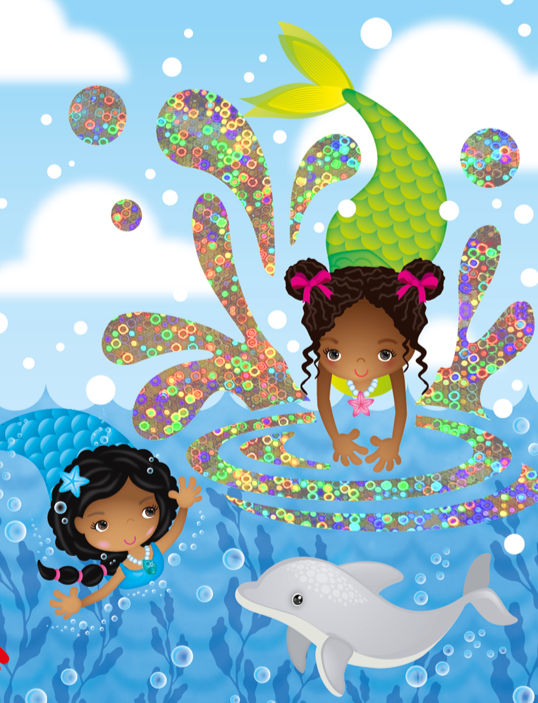 Touch and Feel Five Little Mermaids