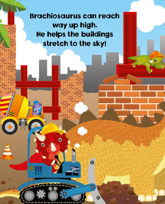 Touch and Feel Dinosaur Constructors