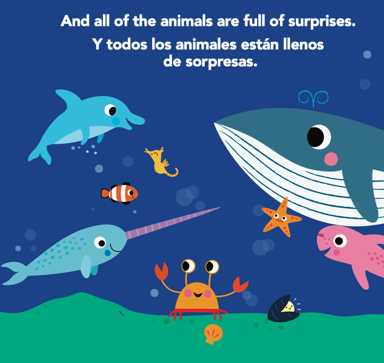 My First Ocean Animals Mis Primeros Animales del Oceano (Picture Book)