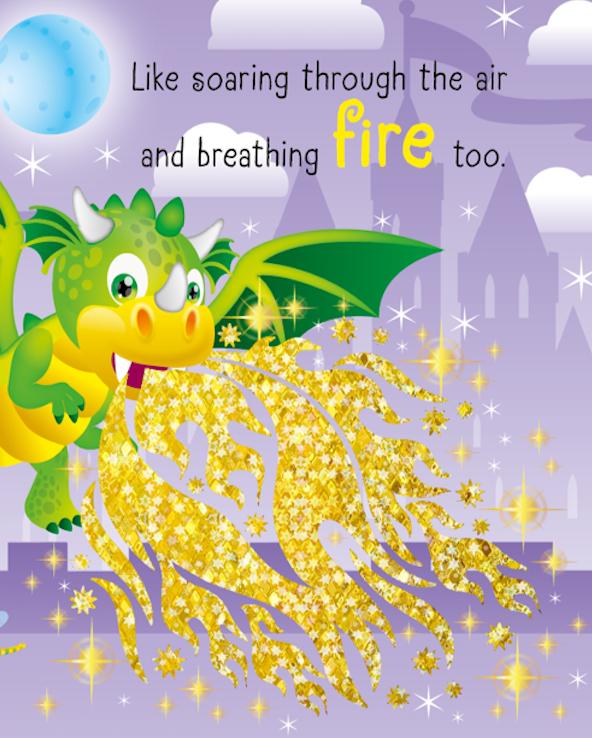 Touch and Feel If I Were a Dragon