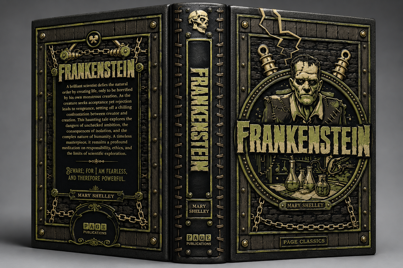 Frankenstein Mary Shelley (Hard Cover) – Page Publications